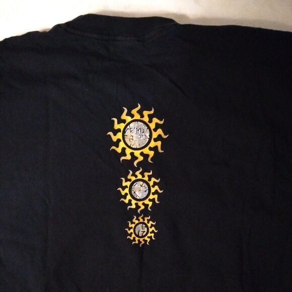 Vintage Sun Solar Math Symbols T-Shirt - Picture 7 of 12